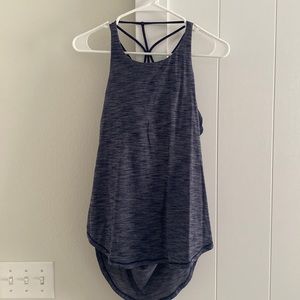 Lululemon blue built in bra tank
